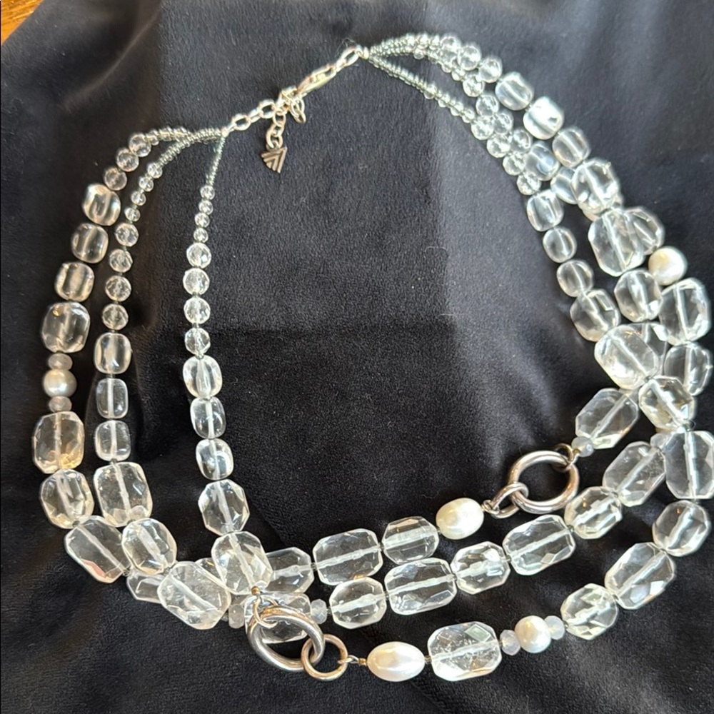 Silpada Silver Multi-Strand Necklace